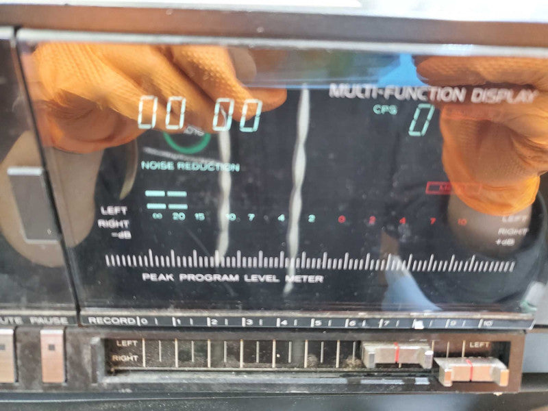 Rare Vintage TEAC V-800X Cassette Deck _ Power-on tested )