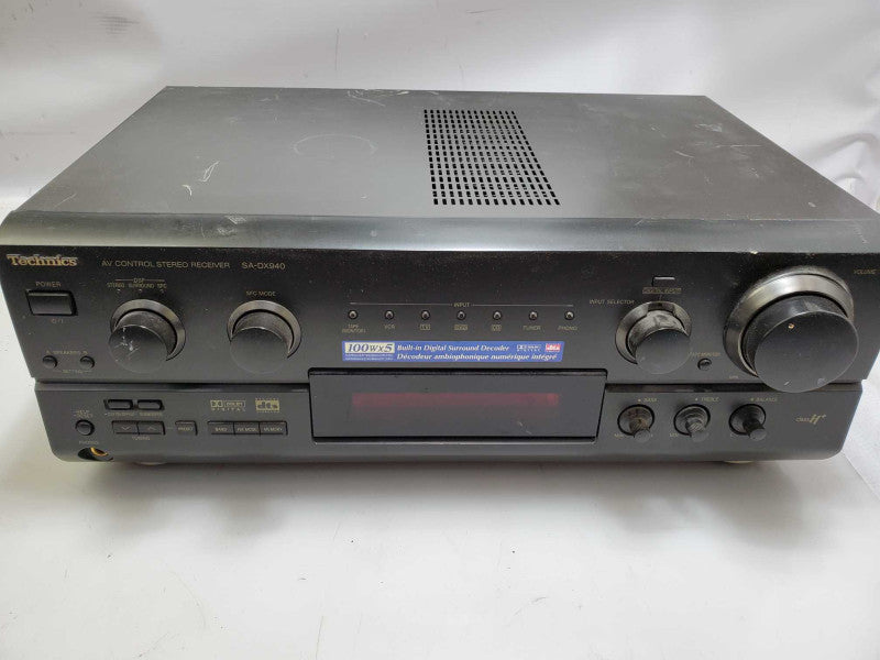 Technics SA-DX940 AV Digital Control Stereo Surround Sound Receiver  )