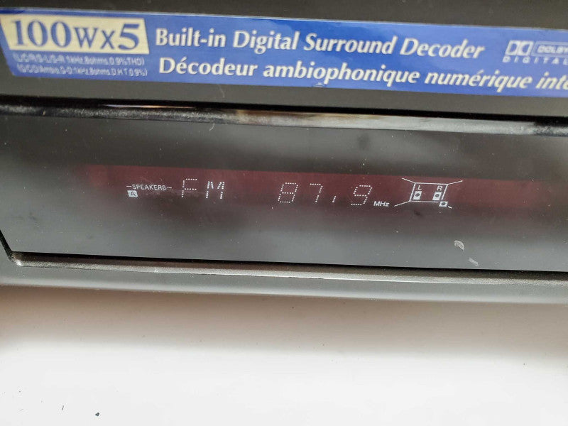 Technics SA-DX940 AV Digital Control Stereo Surround Sound Receiver  )