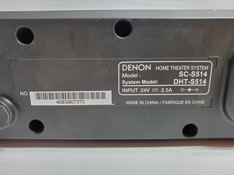 Denon Sound Bar SC-S514 Black (