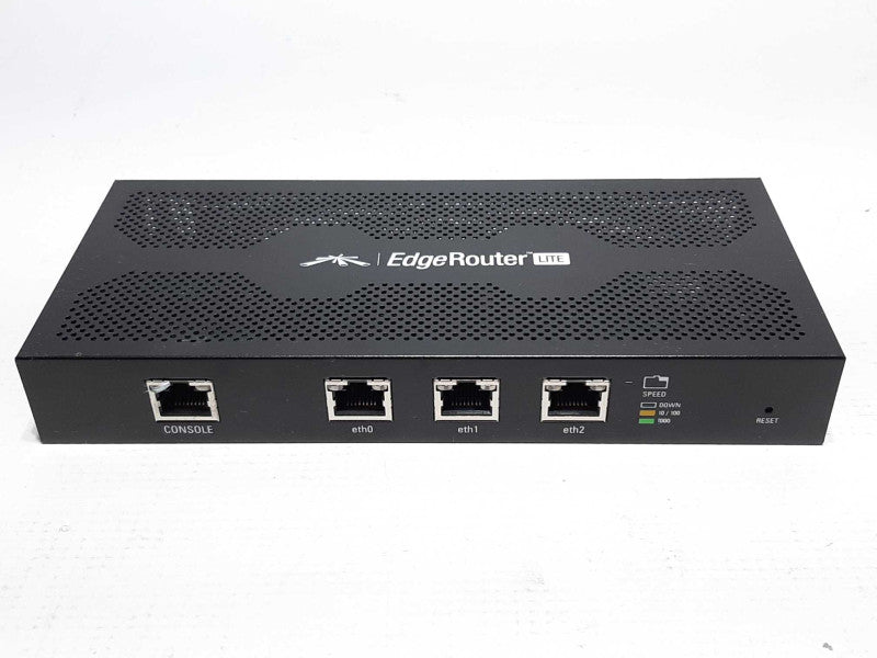 Ubiquiti EdgeRouter LITE ERLite3 3-Port Gigabit Ethernet Router +