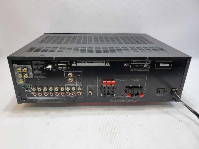 Kenwood VR-505 5.1 Channel 500 Watt A/V Home Theater Receiver (