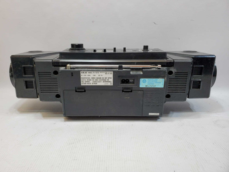 Akai PJ-15 PJ15 3 Band EQ Stereo Radio Cassette Player Recorder Boombox 80âs 3 (