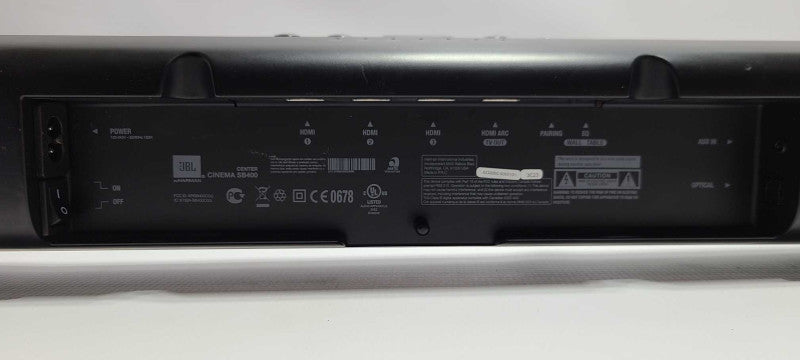 JBL Cinema SB400 Sound Bar Only $