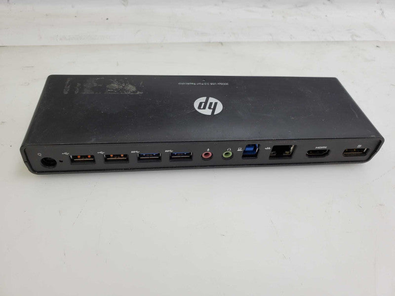 HP 3005pr USB 3.0 Port Replicator Dock Docking Station HDMI DP A/C ADAPTER )