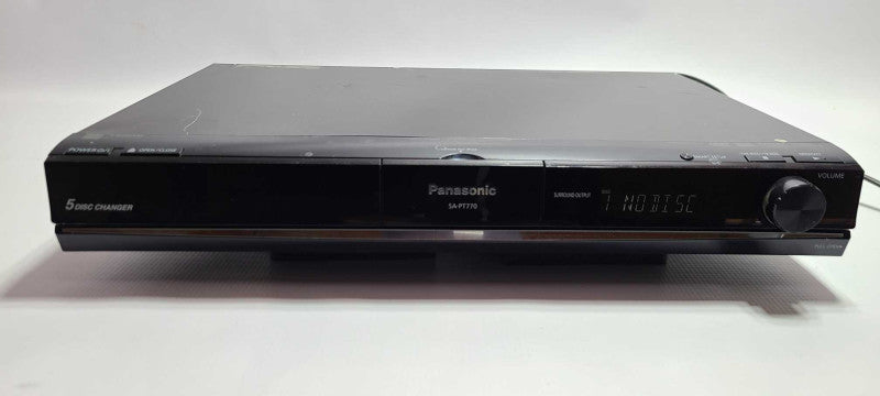 Panasonic SA-PT770 5 Disc DVD/CD Home Theater 5.1 Surround 1000W Receiver $
