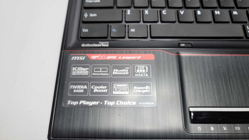 MSI GP60 2PE Leopard Gaming Laptop with i7-4710HQ CPU 16GB RAM & 512GB SSD -