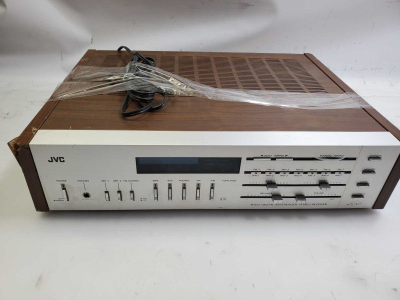 Vintage JVC Model R-S55 Digital Synthesizer Stereo receiver Power-on tested )