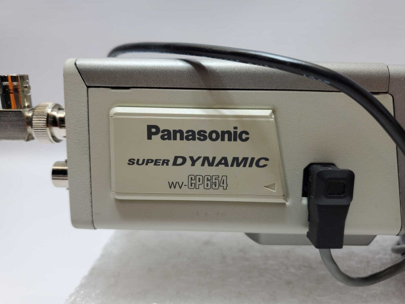 Panasonic Super Dynamic wv-CP654 with Fujinon TV Zoom Lens C14x25B-SND 4C ASIS _