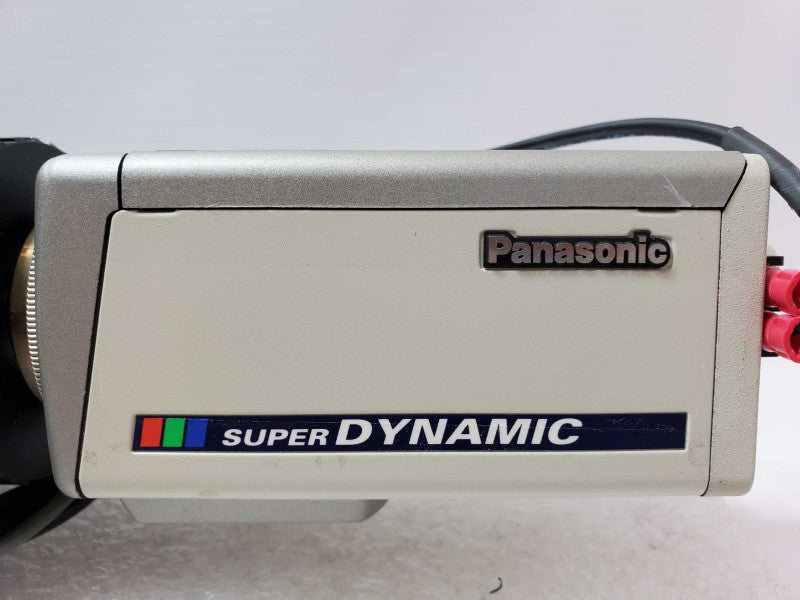 Panasonic Super Dynamic wv-CP654 with Fujinon TV Zoom Lens C14x25B-SND 4C ASIS _