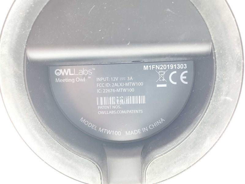 Owl Labs Meeting Owl MTW100 360 Degree 720p Video Conference Camera _