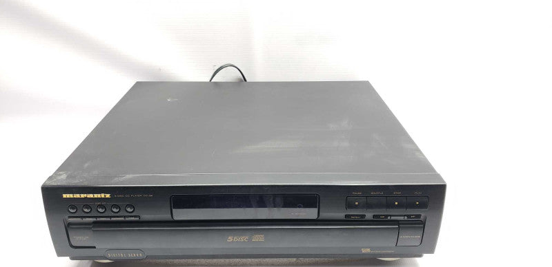 Marantz 5 disc CD player CC-38 / tested to power-on only. #