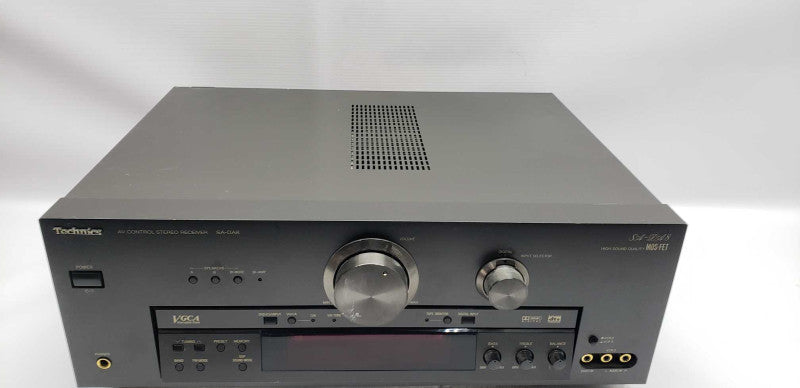 technics av control stereo receiver sa-da8 / see notes #