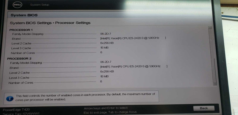 dell Poweredge T420 2x Xeon E5-2420 @ 1.90ghz / 72gb ram / see notes #