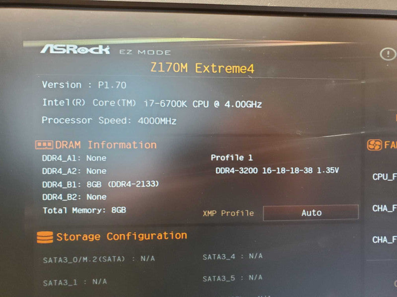 Custom PC ASRock Z170M Core i7-6700K@4.0GHz 8GB DDR4 180GB SSD Quadro 2000 1GB (