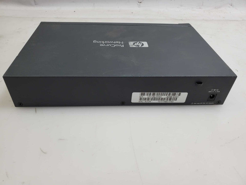 HP ProCurve J9298A 2520G-8 8 Port Gigabit PoE Managed Switch _ factory reset )