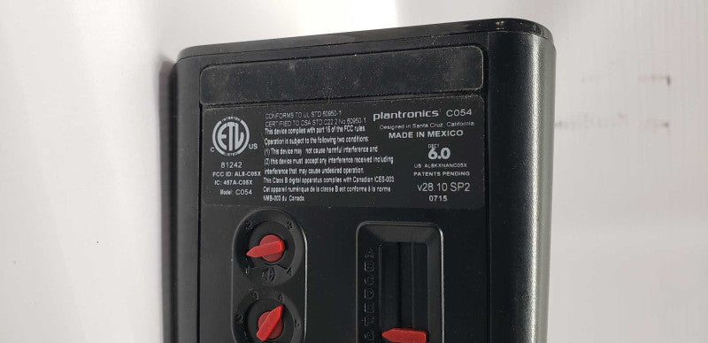 Plantronics C054 headset w/ charger and other accessories as shown #