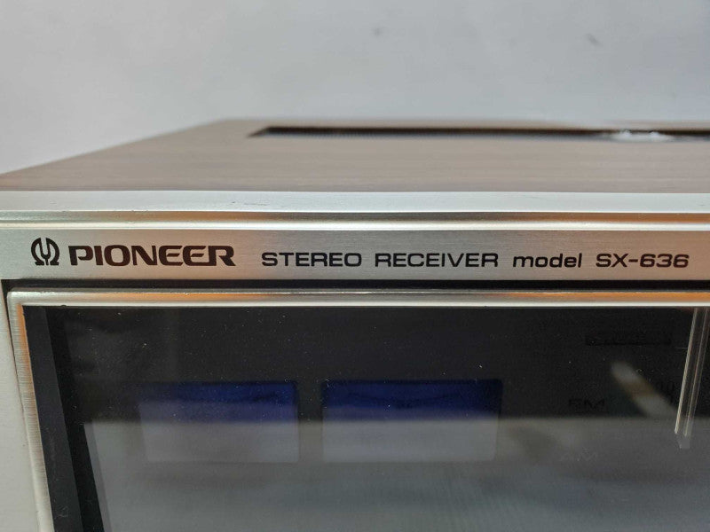 Pioneer Sx-636 Stereo Receiver *AS IS* (