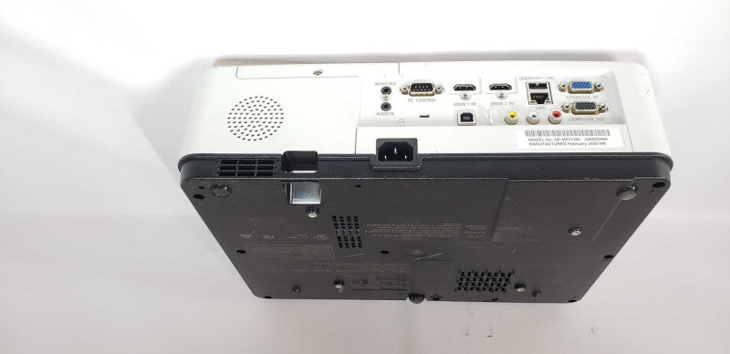 NEC NP-ME372W 3700-Lumen, WXGA, 1.7x Zoom, Classroom Projector 99% Lamp Life #