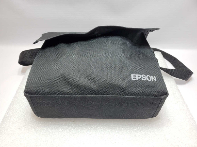 Epson EX5250 LCD H723A Projector 27H Lamp Hours w/ Remote and cables _