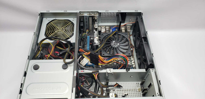 Antec Design PC Custom I7-2600 @ 3.40ghz / 8gb ram / P8H77-M Motherboard #