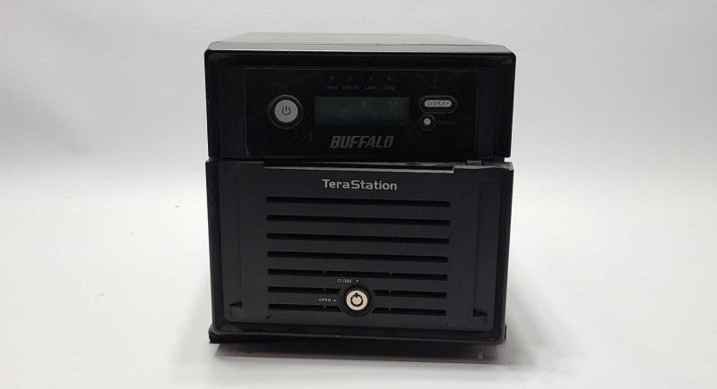 Buffalo TeraStation Duo 2-Bay TS-WX1.0TL/R1 Hot Swapable NAS READ $