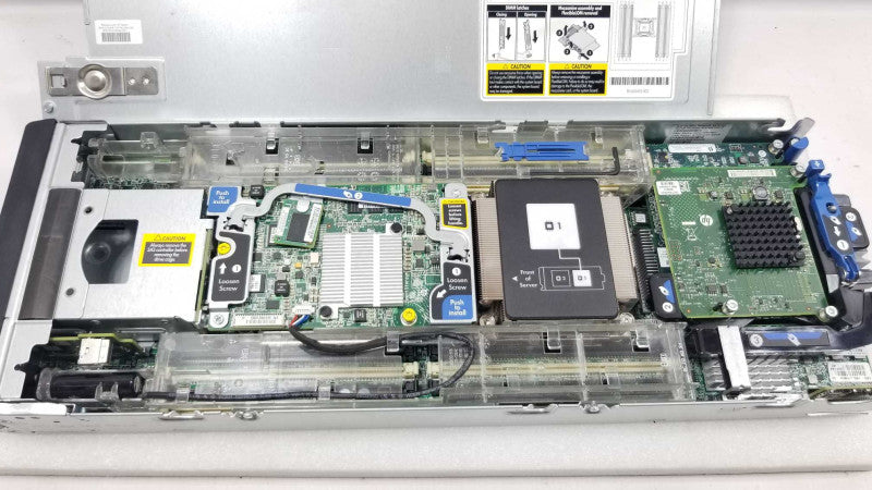HP Proliant BL460c Gen8 blade Server, 2x Xeon E5-2650 2.0GHz 8C/32GB RAM, QTY. ~