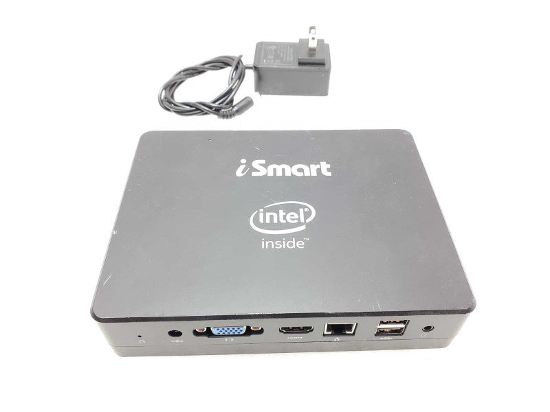 iSmart Mini PC, Celeron N3450 1.1GHz, 4GB RAM, 32GB SSD, w/ Power Adapter _