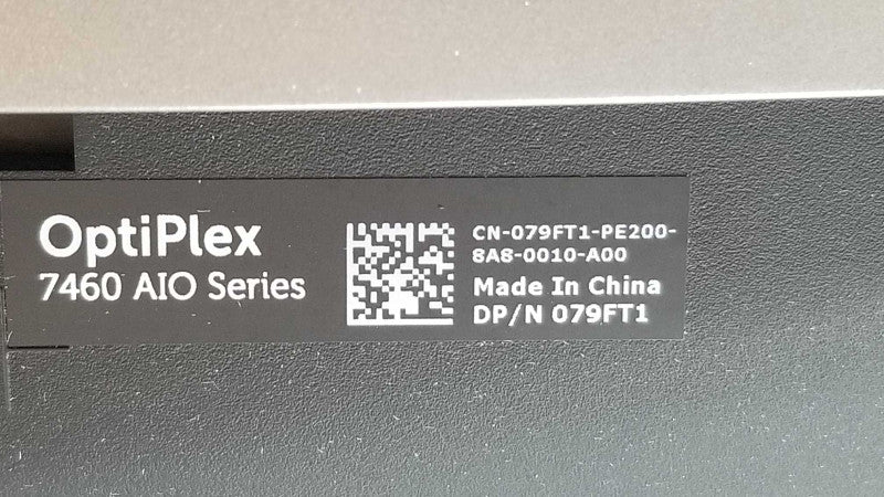 Dell OptiPlex 7460 24\\" 1080p All in One i5-8500 3.0Ghz/8GB DDR4, No HDD/Caddy ~