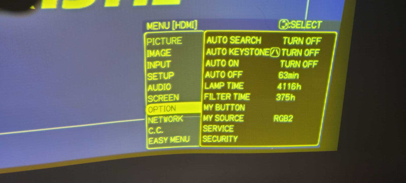 Christie LW400 4000 Lumens 3LCD Projector 1200x 800 4116 Lamp HRS  $