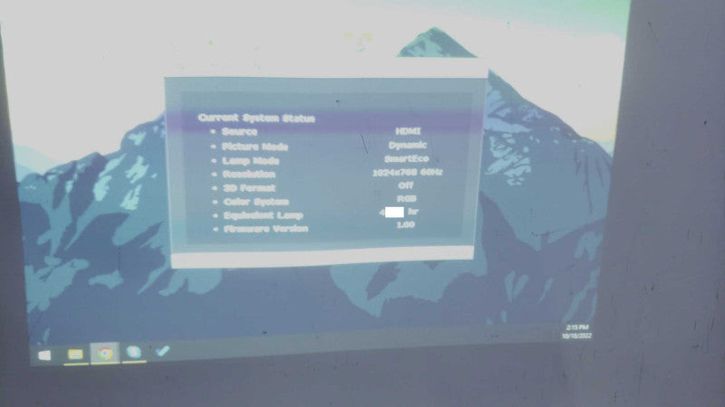 BenQ MX525 XGA Eco-Friendly DLP Projector 3300 Lumens 3D Ready [