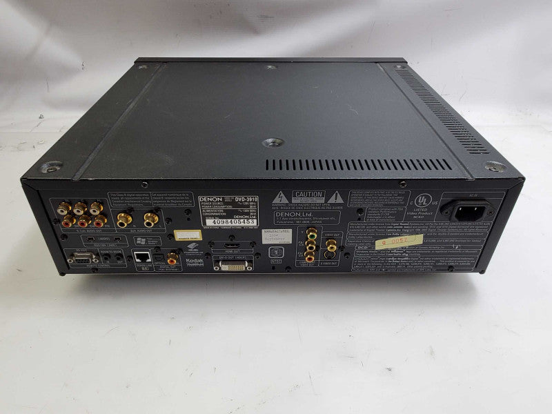 Denon DVD-3910 DVD/CD Player _ Power-tested )
