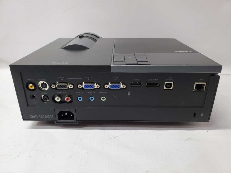 Dell 4310WX Projector, Unknown Lamp Hours (AS-IS) |