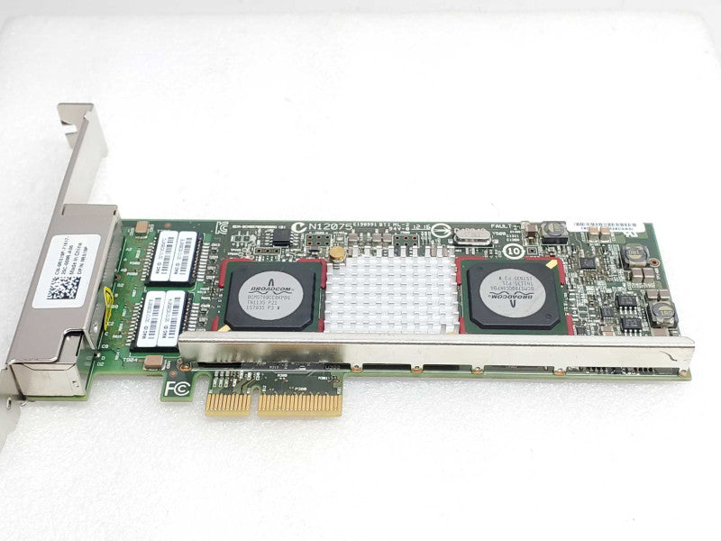 DELL 0R519P QUAD PORT PCI-E 10/100/1000BASE-T GIGABIT NETWORK CARD _