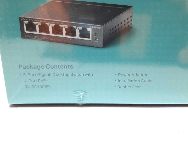TP-Link TL-SG1005P 5-Port (4-Port PoE+) Gigabit Desktop Switch +