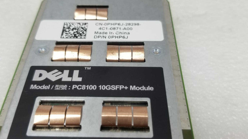 DELL PowerConnect PC8100 Quad-Port 10GSFP+ Network Module 0PHP6J ~