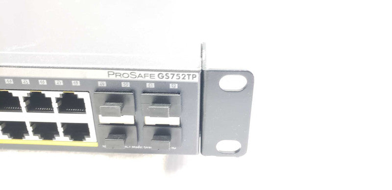 Netgear ProSafe GS752TPv2 48-Port Smart Managed Pro Switch w/ 4 SFP #