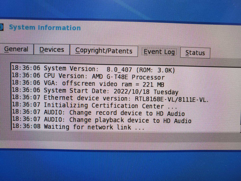 Dell Wyse 5212 Thin Client AiO, AMD-G-T48E 2GB DDR3 (AS-IS) |