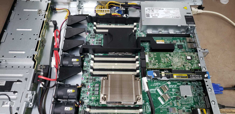 HP Proliant DL160 gen9 Xeon E5-2603 V3 @ 1.60ghz / 8gb ram / H240 ctrl #