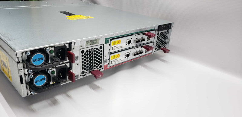 HP AJ941-63002 D2700 StorageWorks Drive Enclosure / 2x ctrl / 2x PSU #