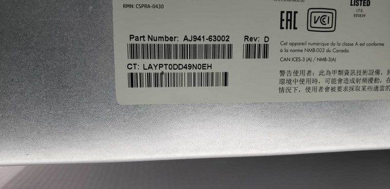 HP AJ941-63002 D2700 StorageWorks Drive Enclosure / 2x ctrl / 2x PSU #