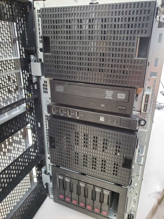 HP ProLiant ML350p Gen8 Xeon E5-2620 @2GHz 16GB RAM 5TB HDD P420i 2x PSU )