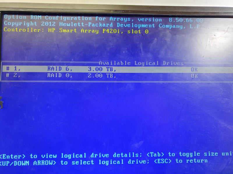 HP ProLiant ML350p Gen8 Xeon E5-2620 @2GHz 16GB RAM 5TB HDD P420i 2x PSU )