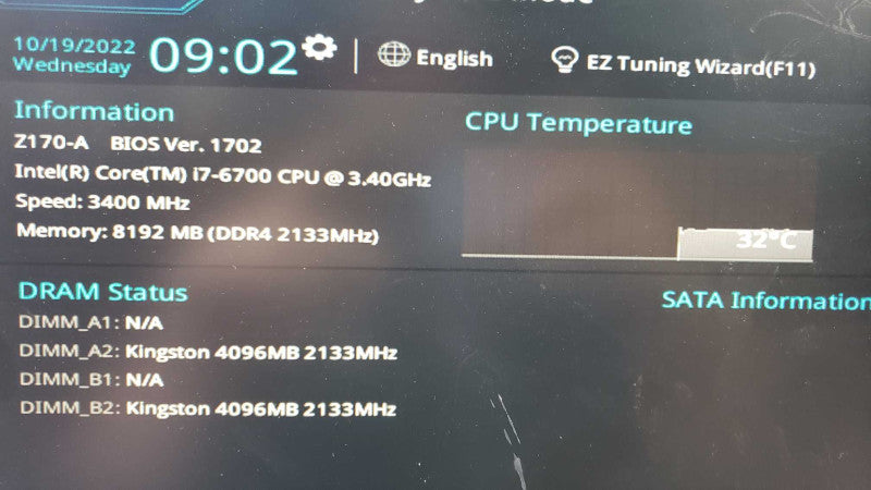 Custom PC Asus Z170-A i7-6700@3.4GHz 8GB DDR4 2x Nvidia K620 No HDD [