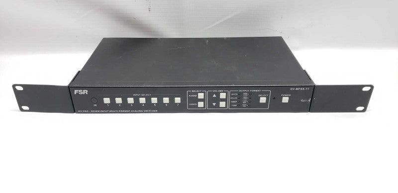 FSR DV-MFSS-71 DV Pro 7 input multi-format scaling switcher  #
