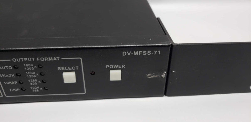 FSR DV-MFSS-71 DV Pro 7 input multi-format scaling switcher  #