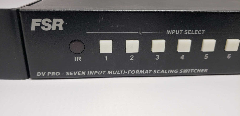 FSR DV-MFSS-71 DV Pro 7 input multi-format scaling switcher  #