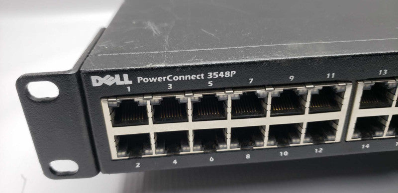 Dell PowerConnect 3548P 48x Ports PoE Managed w/ Ears #