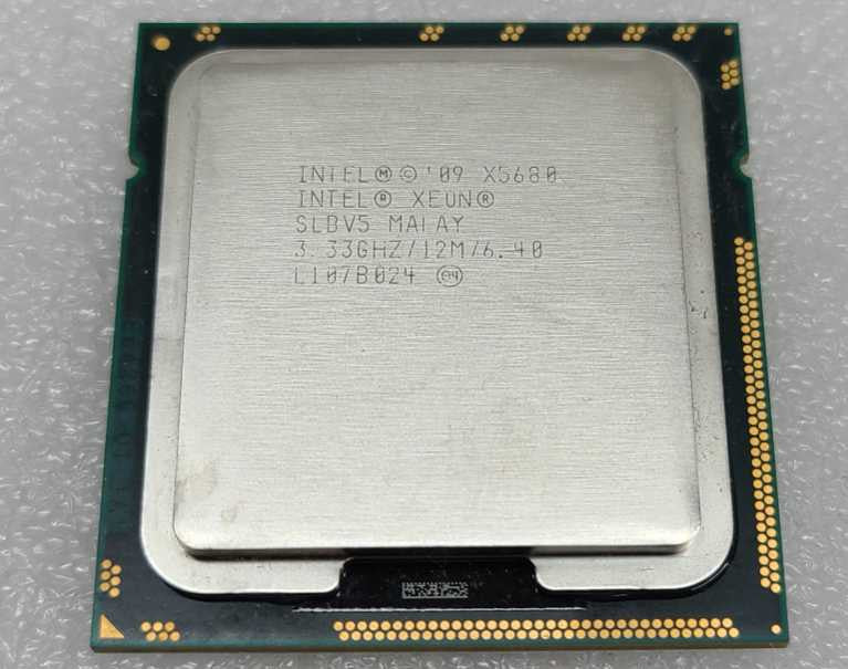 Intel Xeon X5680 SLBV5 3.33GHz 12MB 6 Core CPU LGA1366 QTY