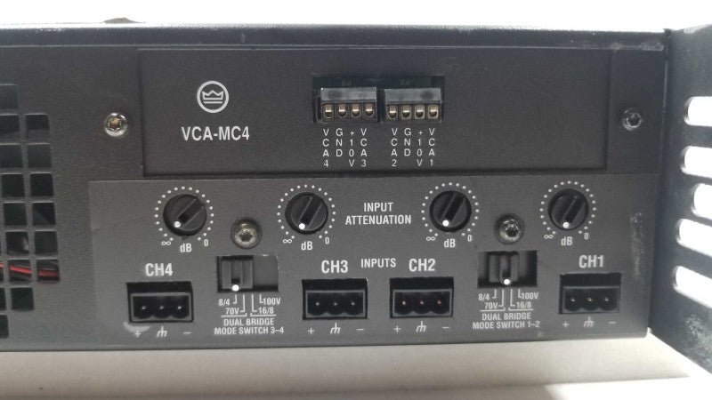 Crown Model CTs 4200 4-Channel Professional Rackmountable Power Amp, AS-IS ~